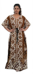 Pure Cotton  Kaftan Nighty -Full Length