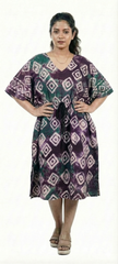 Pure Cotton  Kaftan Nighty - Ankle Length